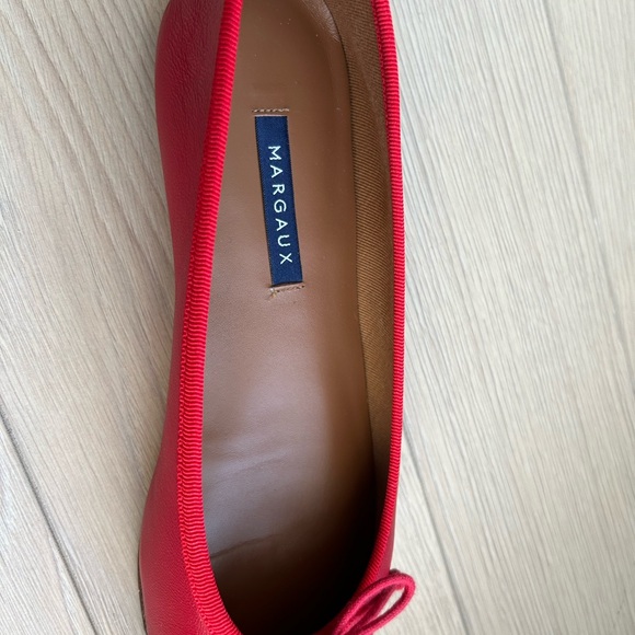 Margaux The Demi red ballet flats - Picture 10 of 10